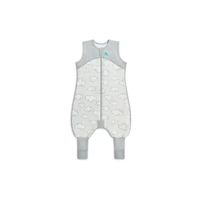 Love to Dream, sac de dormit cu picioruse si maneca scurta, 0.2 TOG, 12-24  Luni, Grey