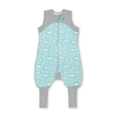 Love to Dream, sac de dormit cu picioruse si maneca scurta,0. 2 TOG, 4 Ani, Turquoise- Love to Dream