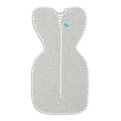 Love to Dream sac de dormit pentru infasat Swaddle Up, gri, S, 3.5-6kg,  1 TOG