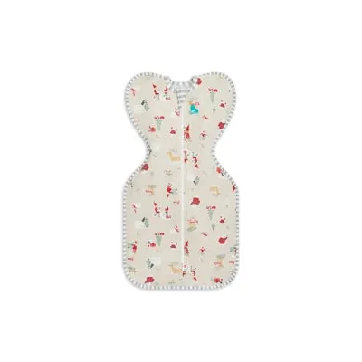 Love to Dream sac de dormit pentru infasat Swaddle Up,Snow Party, 2-3.8 kg, NB