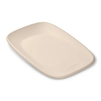 Saltea impermeabila pentru schimbat scutece Nattou, Beige, 70 x 50 cm