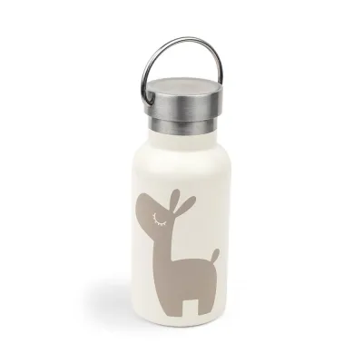Sticla termos din inox pentru copii Done by Deer Lalee Bej 350 ml