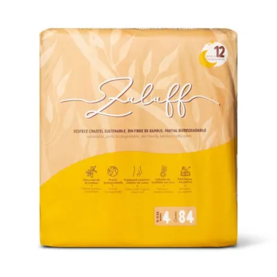 Zuluff scutece Mega Pack, Marimea 4, 10-15 kg