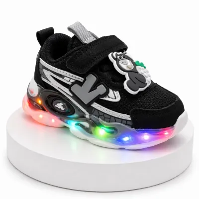 Adidasi cu luminite blacky adt-31-r