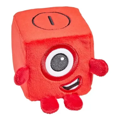 Mini mascota din plus numberblocks&trade; blocklets&trade; - unu