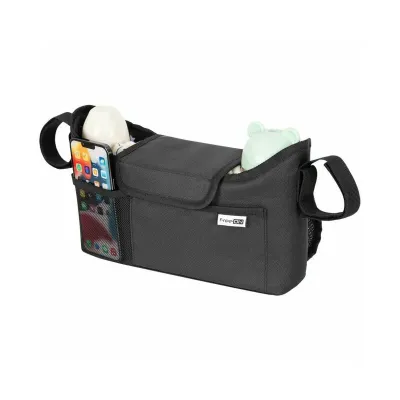 Organizator universal, FreeON, Pentru carucior, Cu multiple compartimente, Black Symphony BYN88827