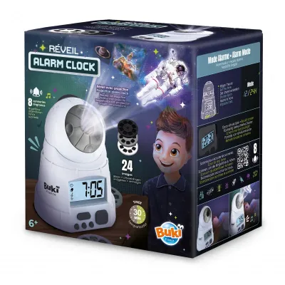 Ceas desteptator cu proiectie de imagini spatiale bk1605