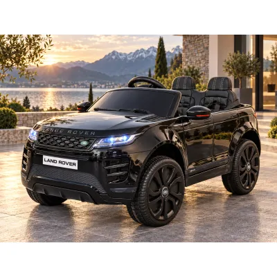 Mae Ina Electrica Range Rover Evoque 4a 4 12v Negru Metalic ,   Telecomanda 2.4g, 4 Motoare, Scaun Piele Pjbc4k0099zwart