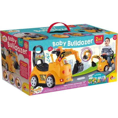 Masinuta ride on 2 in 1 - buldozer