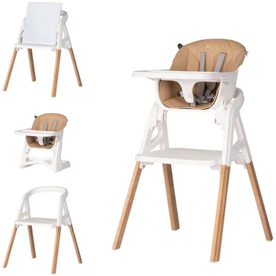 Scaun de masa Chipolino Multi 4 in 1 latte HUBSTHMLT02602LA