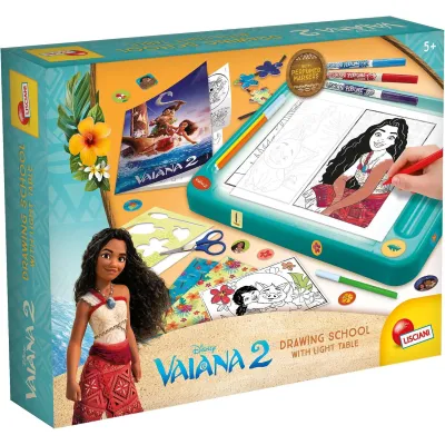 Tablita de desen cu lumini - vaiana 2