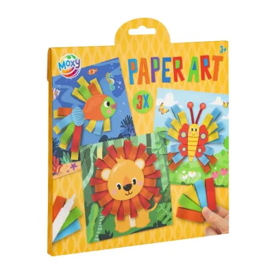 Set creativ 3d cu hartie - animalute