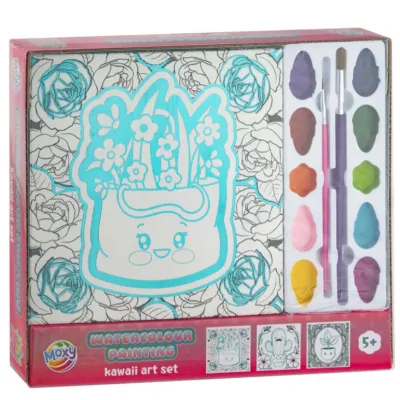 Set pictura kawaii - plante vesele