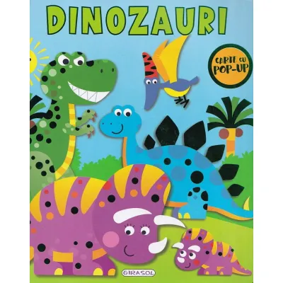 Carte cu pop-up - dinozauri