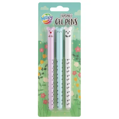 Set 3 pixuri cu gel - scrie si sterge