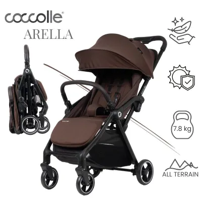 Carucior sport pliere automata coccolle arella coffee brown smb326033143