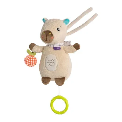 Jucarie muzicala mini - capibara clara