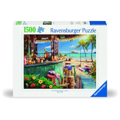 Ravensburger - Puzzle bar pe plaja 1500 piese design nou - ARTRVSPA00743
