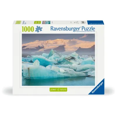 Ravensburger - Puzzle puterea naturii lacul glaciar Jokulsarlon din Islanda 1000 piese - ARTRVSPA01394