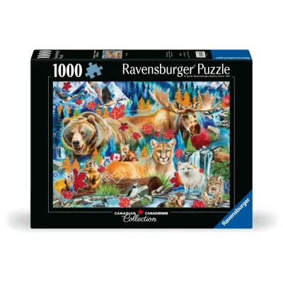 Ravensburger - Puzzle de colectie salbaticia Canadei 1000 piese - ARTRVSPA01448