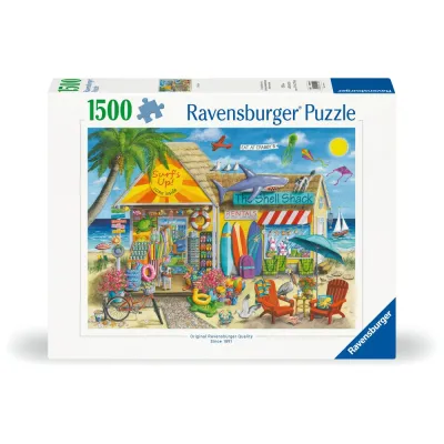 Ravensburger - Puzzle magazin de inchirieri pe plaja 1500 piese - ARTRVSPA01449