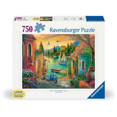 Ravensburger - Puzzle vedere din vila europeana 750 piese mari - ARTRVSPA01516