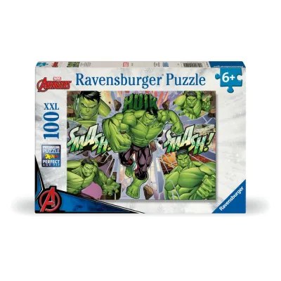 Ravensburger - Puzzle Marvel Hulk 100 piese XXL - ARTRVSPC04119