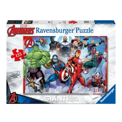 Ravensburger - Puzzle mare de podea Avengers 125 piese - ARTRVSPC05643