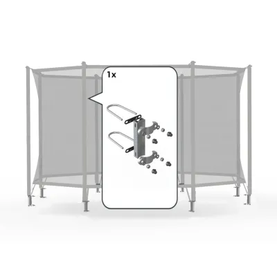Element fixare Plasa de siguranta Comfort  (SET PENTRU 1 TUB) (95 MM)