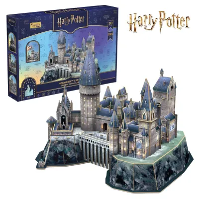 Cubic Fun - Puzzle 3D Harry Potter Castelul Hogwarts 198 piese - ARTCU540302