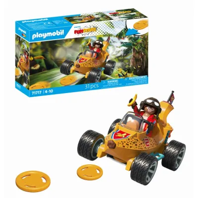 Playmobil - Jucarie de rol Cursa cu Banana - ARTPM71717