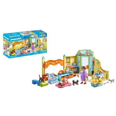 Playmobil - Centru de ingrijire pentru catelusi - ARTPM71743