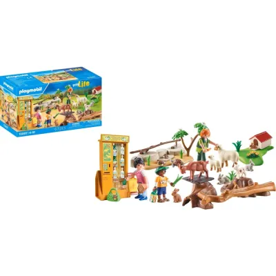 Playmobil - Jucarie de rol mini gradina zoologica - ARTPM72007
