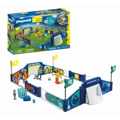 Playmobil - Jucarie de rol stadion de fotbal - ARTPM72056