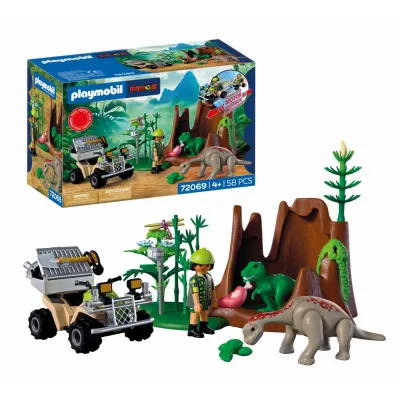 Playmobil - Promo Pack Ascunzatoarea dinozaurilor - ARTPM72069