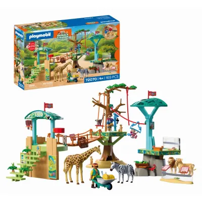 Playmobil - Jucarie de rol Parc de escalada in salbaticie - ARTPM72070