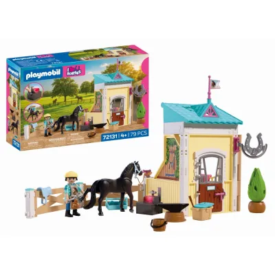 Playmobil - Jucarie de rol Grajd mic cu potcovar - ARTPM72131
