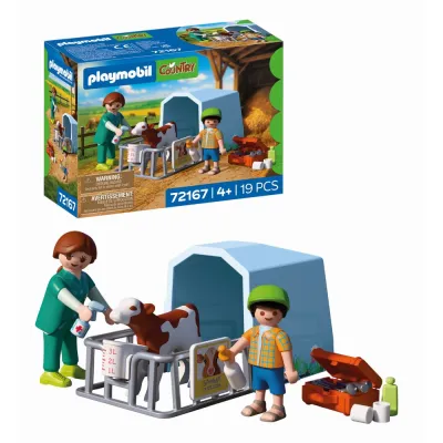 Playmobil - Jucarie de rol Veterinar in vizita - ARTPM72167