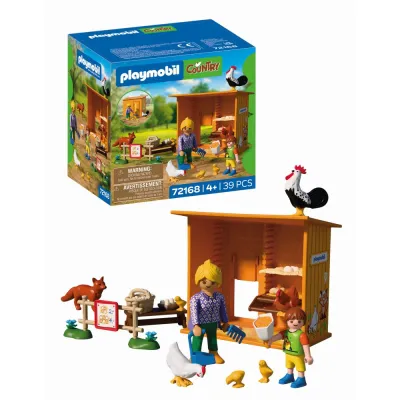 Playmobil - Jucarie de rol Cotetul gainilor - ARTPM72168