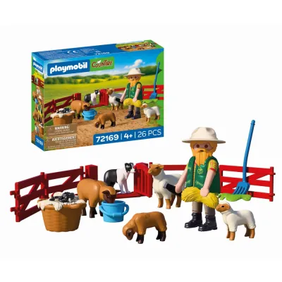 Playmobil - Jucarie de rol Ingrijitorul oilor - ARTPM72169