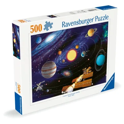 Ravensburger - Puzzle sistemul solar 500 piese design nou - ARTRVSPA00202