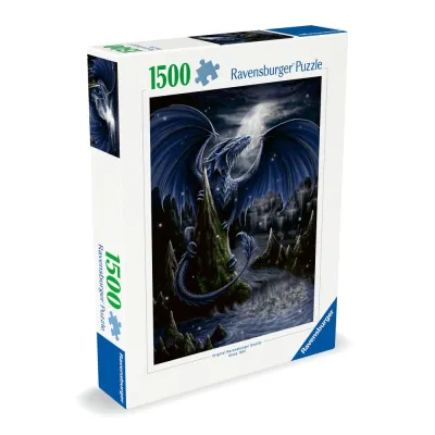 Ravensburger - Puzzle dragonul negru 1500 piese design nou - ARTRVSPA00731