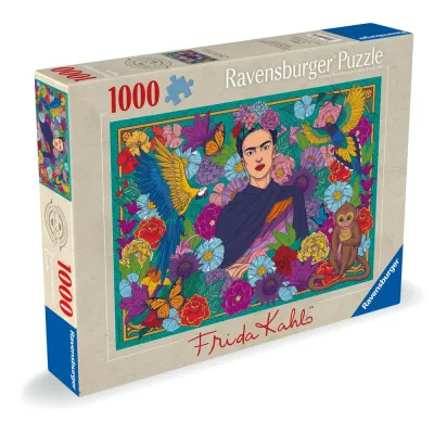 Ravensburger - Puzzle Frida Kahlo inconjurata de flori 1000 piese - ARTRVSPA01475