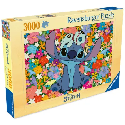 Ravensburger - Puzzle floral Disney Stitch 3000 piese - ARTRVSPA01921