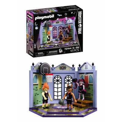 Playmobil - Monster High Terenul de casketball - ARTPM72144