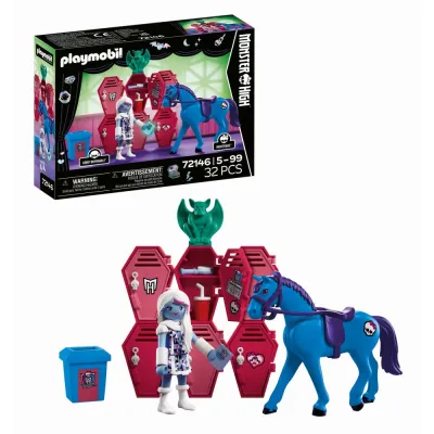 Playmobil - Monster High Abbey si dulapurile scolare - ARTPM72146