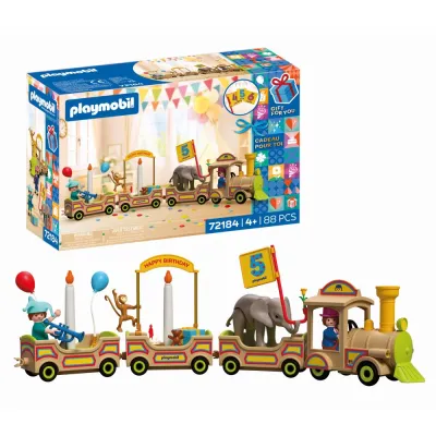 Playmobil - Set cadou pentru aniversare Trenulet festiv - ARTPM72184