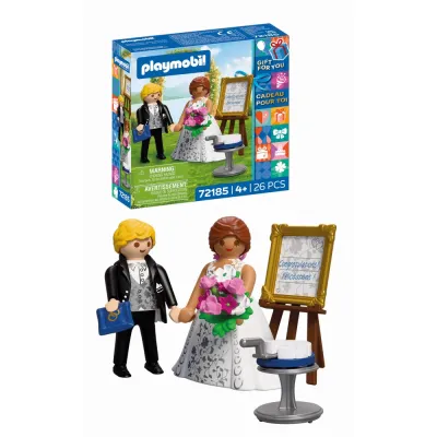 Playmobil - Set cadou pentru nunta Cuplu de miri - ARTPM72185