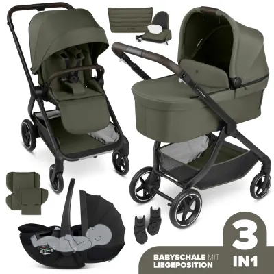 Carucior 3 in 1 City Life Avocado ABC Design