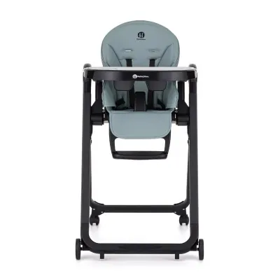 Scaun de masa, Petite&Mars, Tasty, Multifunctional 3 in 1, Pana la 15 kg, Reglabil pe inaltime in 7 pozitii, Spatar reglabil pana la 175 grade, Suport picioare si tavita reglabile, Cu roti, Pliabil, Aluminiu, 6-36 luni, Albastru BYN361878